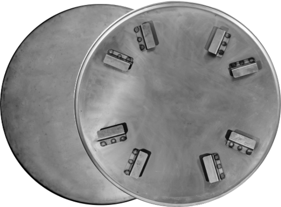 Затирочный диск Linolit® 750.8.4 С (8 креплений, ХК сталь)