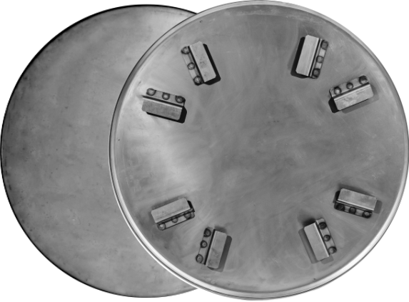 Затирочный диск Linolit® 940.8.4 С (8 креплений, ХК сталь)