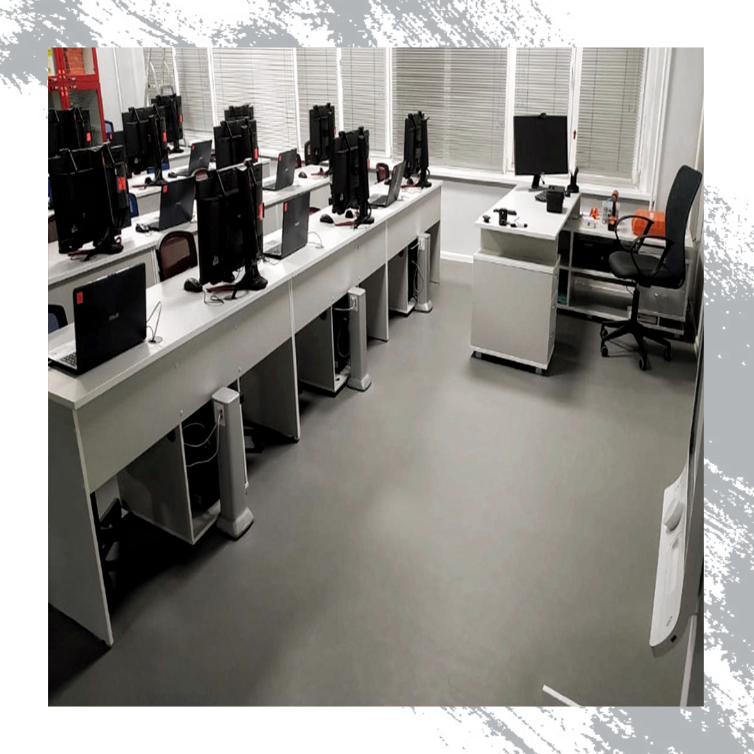 Устройство бетонного пола в школе