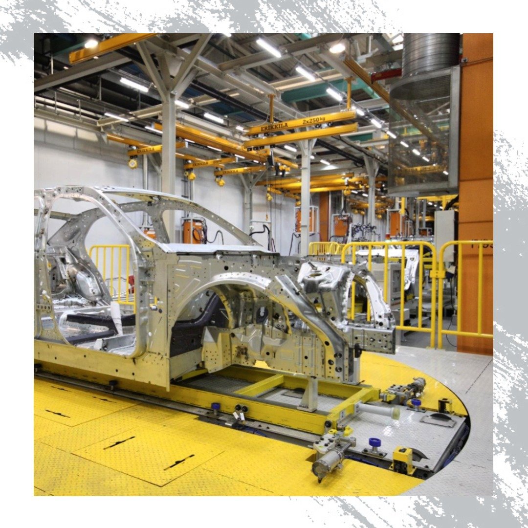 Устройство наливного пола на заводе автопроизводителя