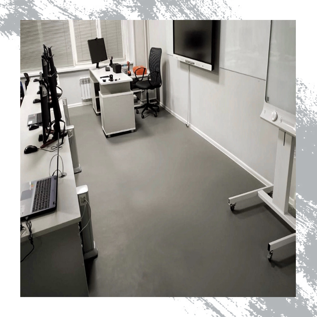 Устройство бетонного пола в школе