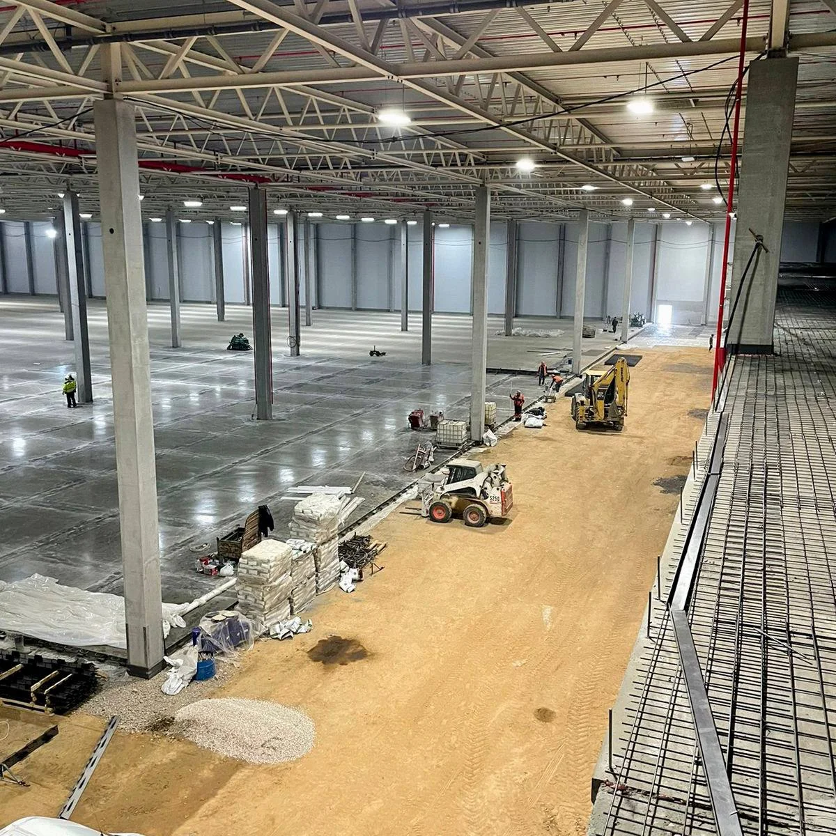 Уход за бетонным наливным полом