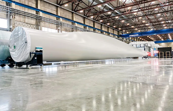 Наливной пол для завода