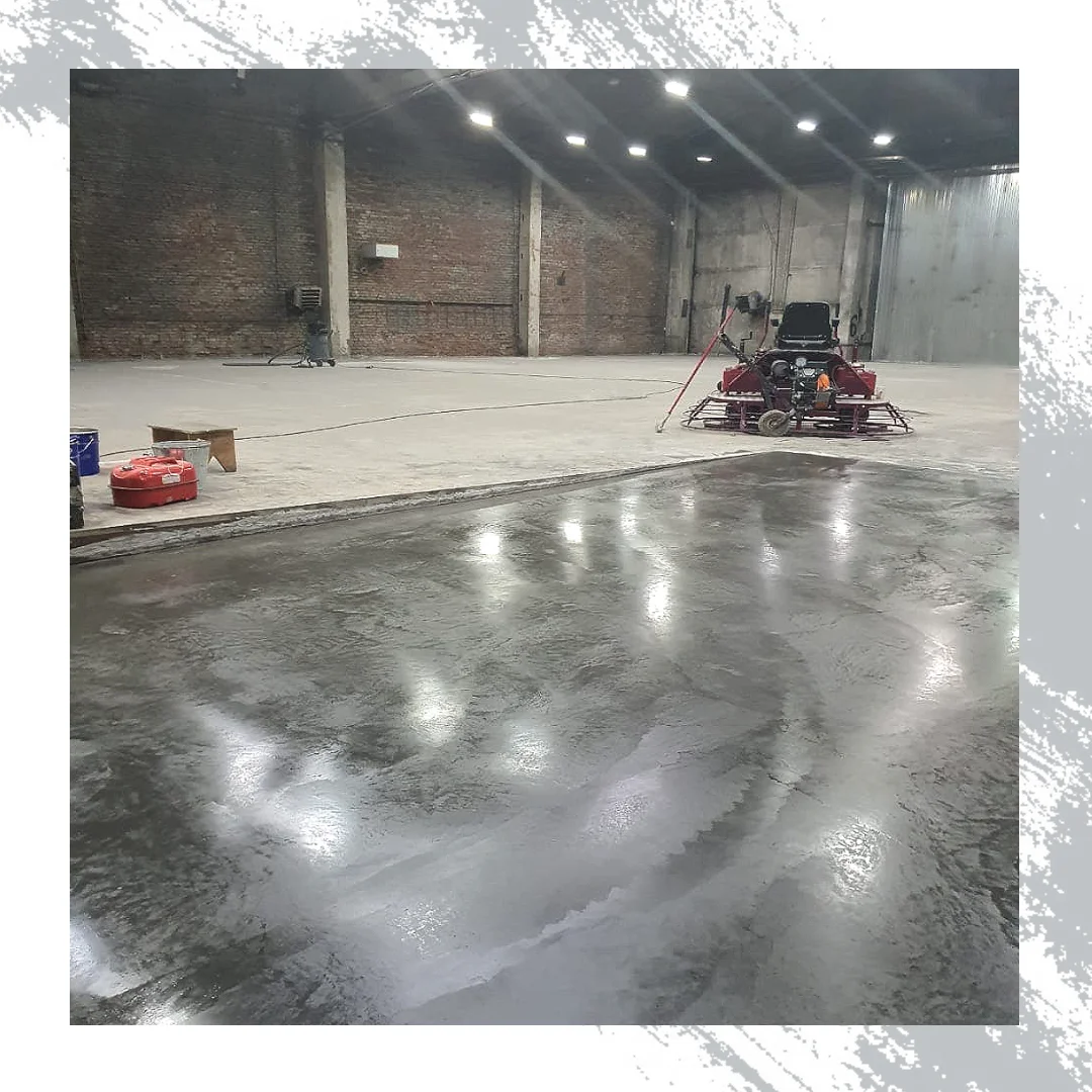 Уход за наливным бетонным полом