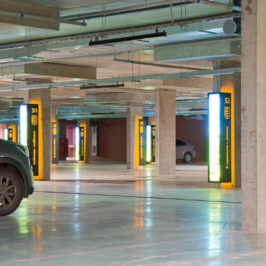 Underground car park, WELLTOWN residential complex